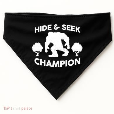 Bigfoot Hide And Seek Champion USA-Made Doggie Bandana