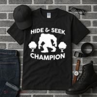 Bigfoot Hide And Seek Champion Tall T-Shirt thumb 3