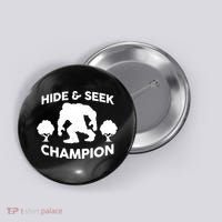Bigfoot Hide And Seek Champion Button thumb 0