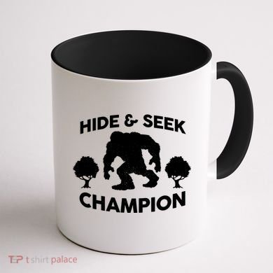 Bigfoot Hide And Seek Champion Coffee Mug back