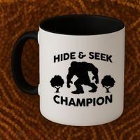 Bigfoot Hide And Seek Champion Coffee Mug thumb 2
