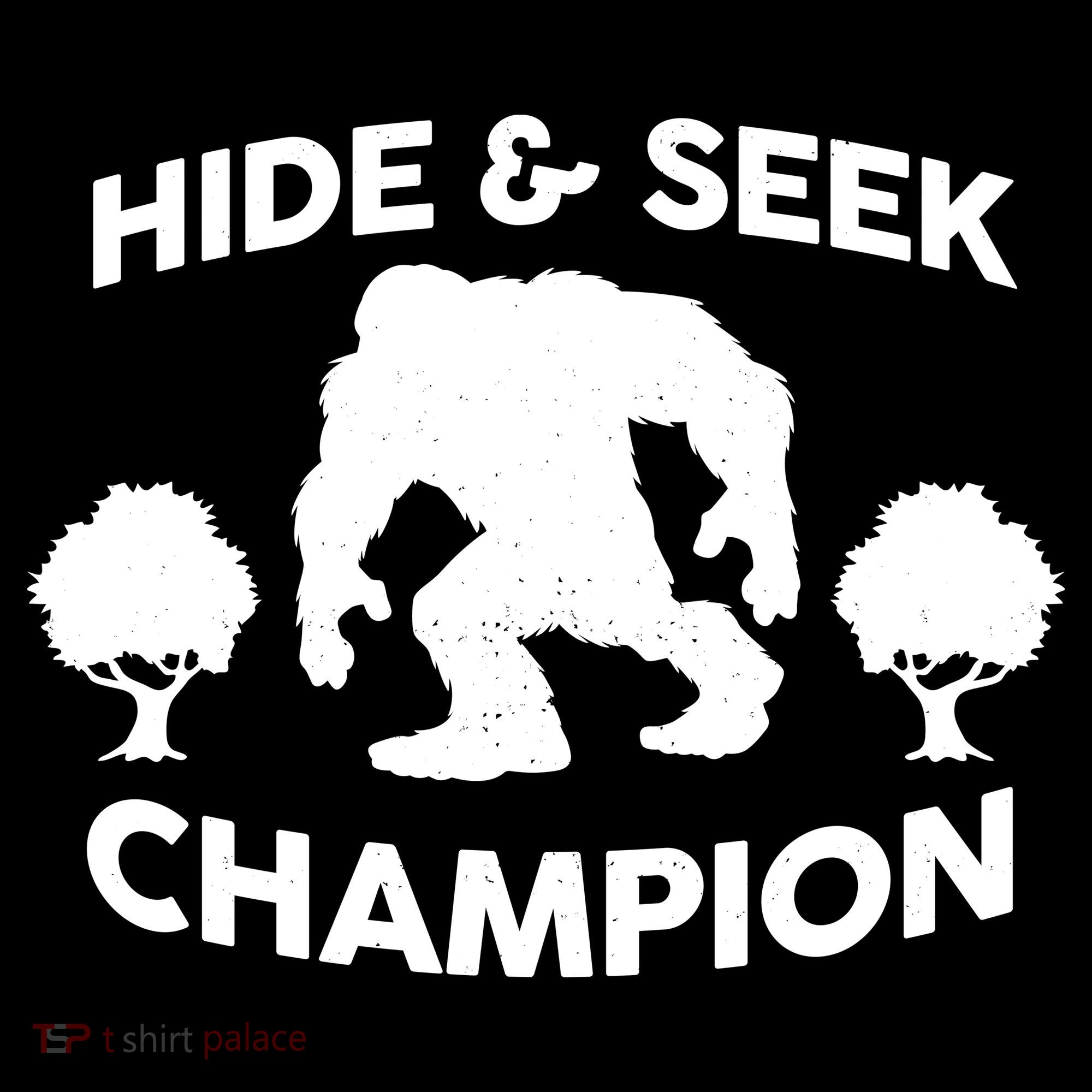 Bigfoot Hide And Seek Champion Women's Hoodie