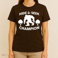 Bigfoot Hide And Seek Champion T-Shirt thumb 4