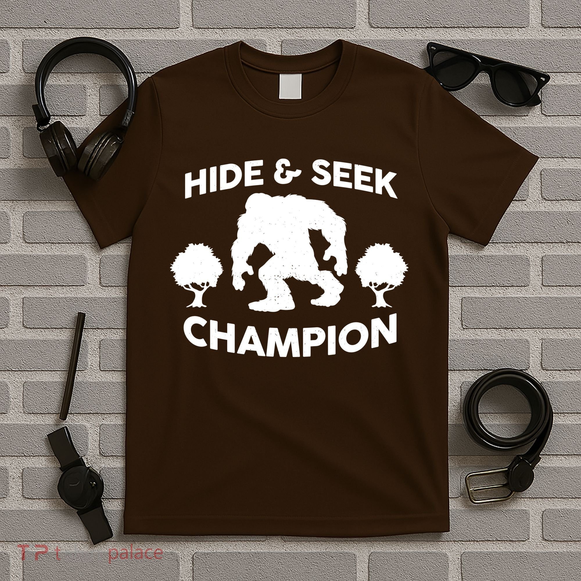 Bigfoot Hide And Seek Champion T-Shirt