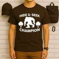 Bigfoot Hide And Seek Champion T-Shirt thumb 6