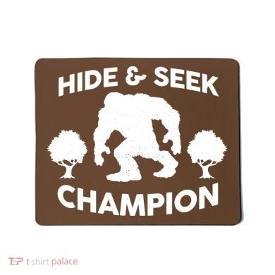 Bigfoot Hide And Seek Champion Mousepad