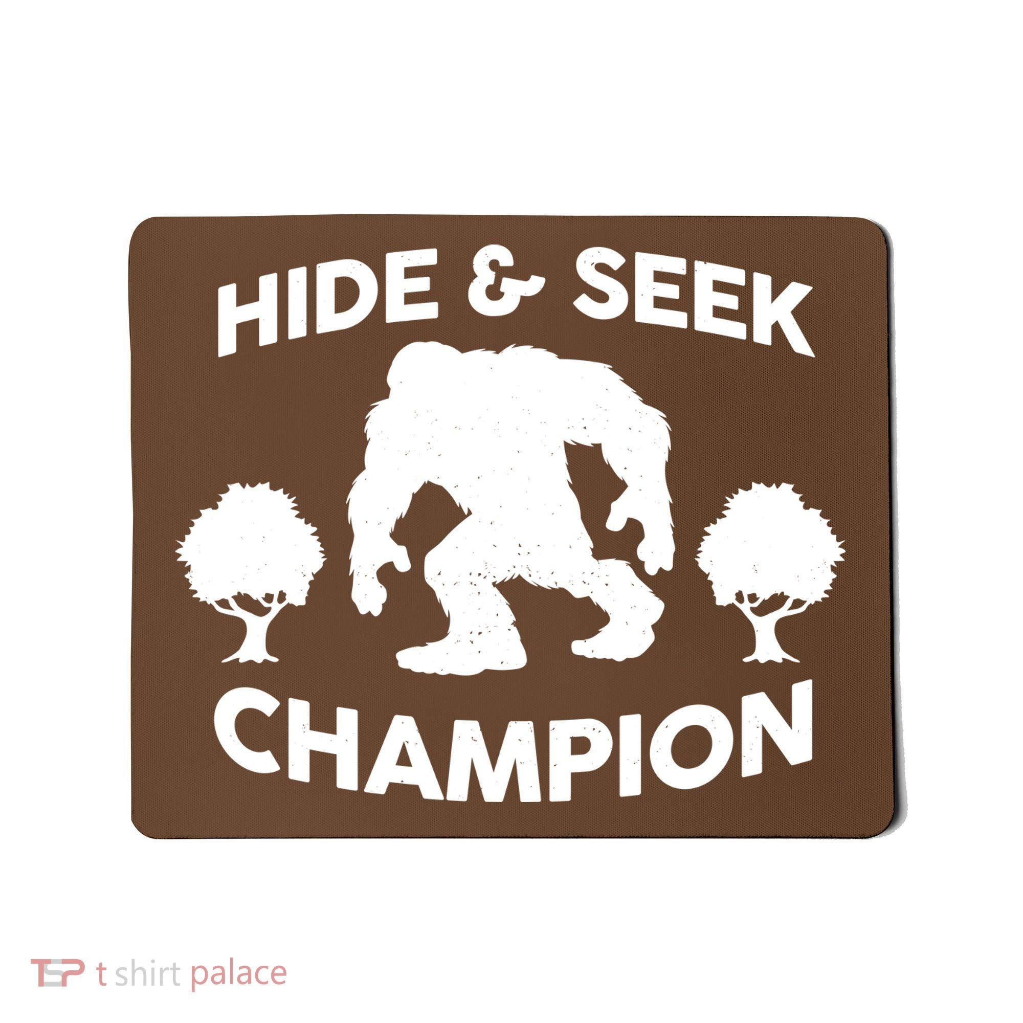 Bigfoot Hide And Seek Champion Mousepad