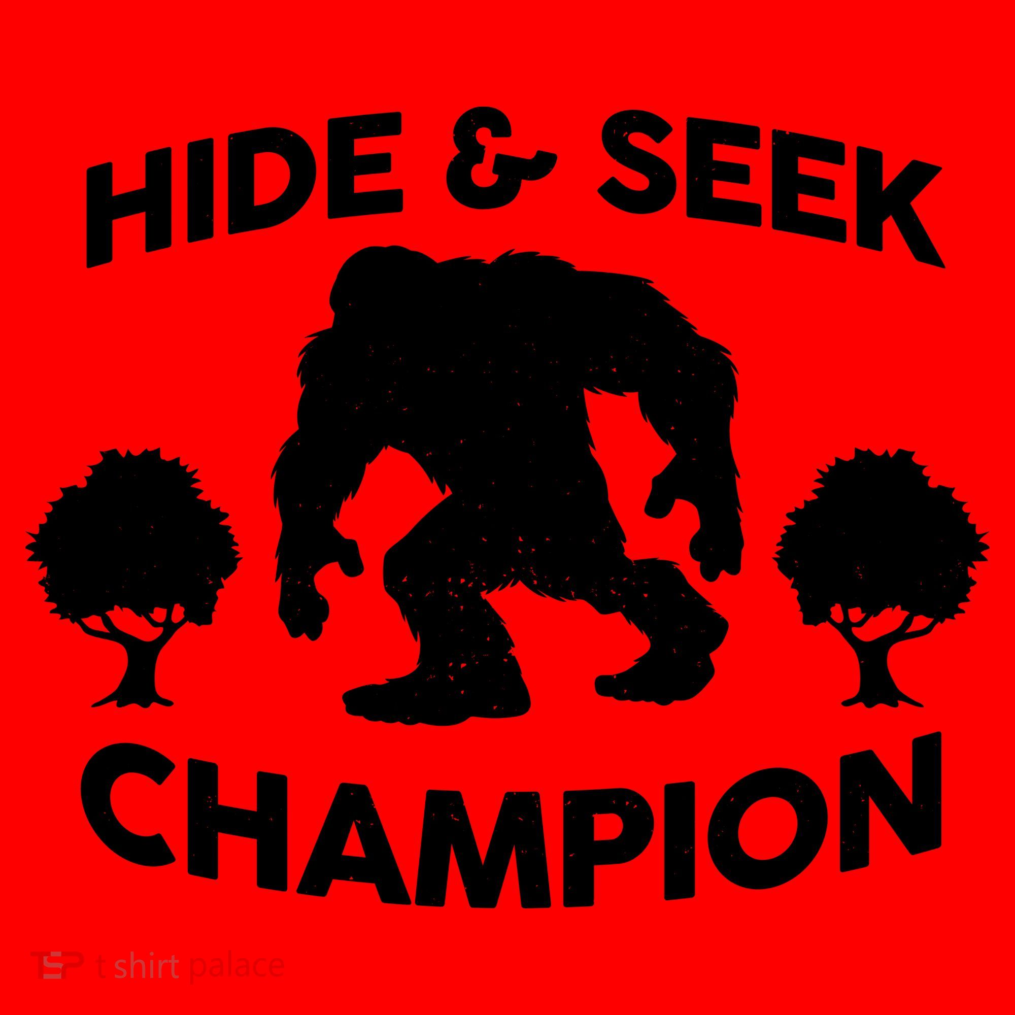 Bigfoot Hide And Seek Champion Santa Hat