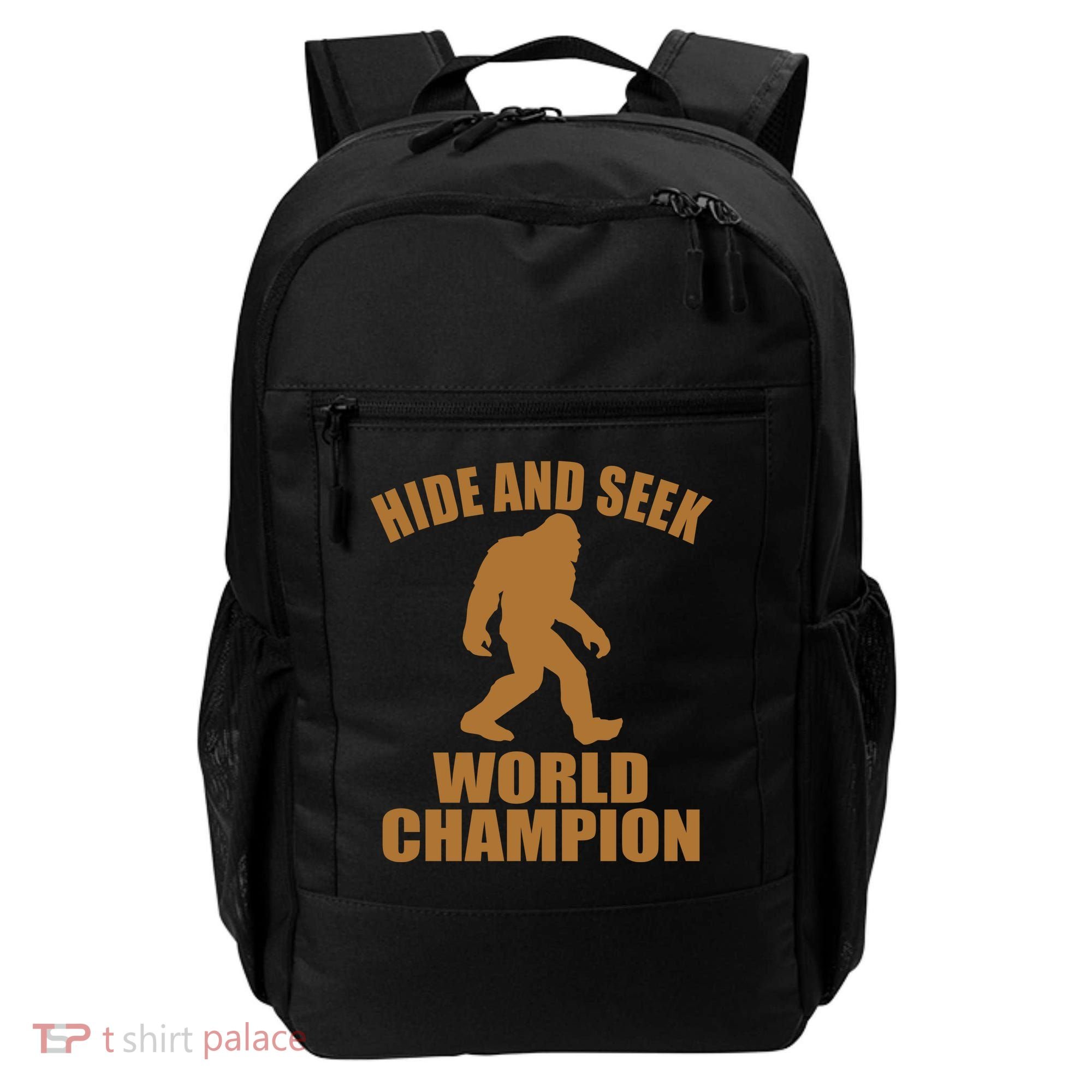 Bigfoot Hide And Seek World Champion Backpack