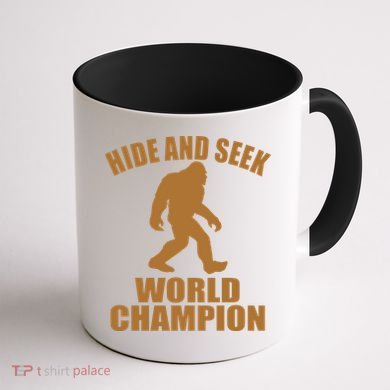 Bigfoot Hide And Seek World Champion Coffee Mug back
