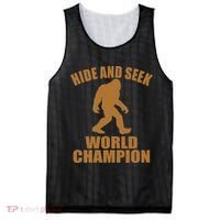 Bigfoot Hide And Seek World Champion Mesh Reversible Basketball Jersey Tank thumb 0