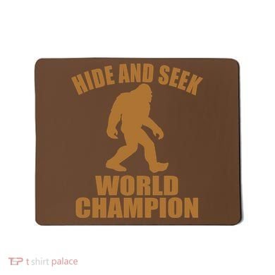 Bigfoot Hide And Seek World Champion Mousepad