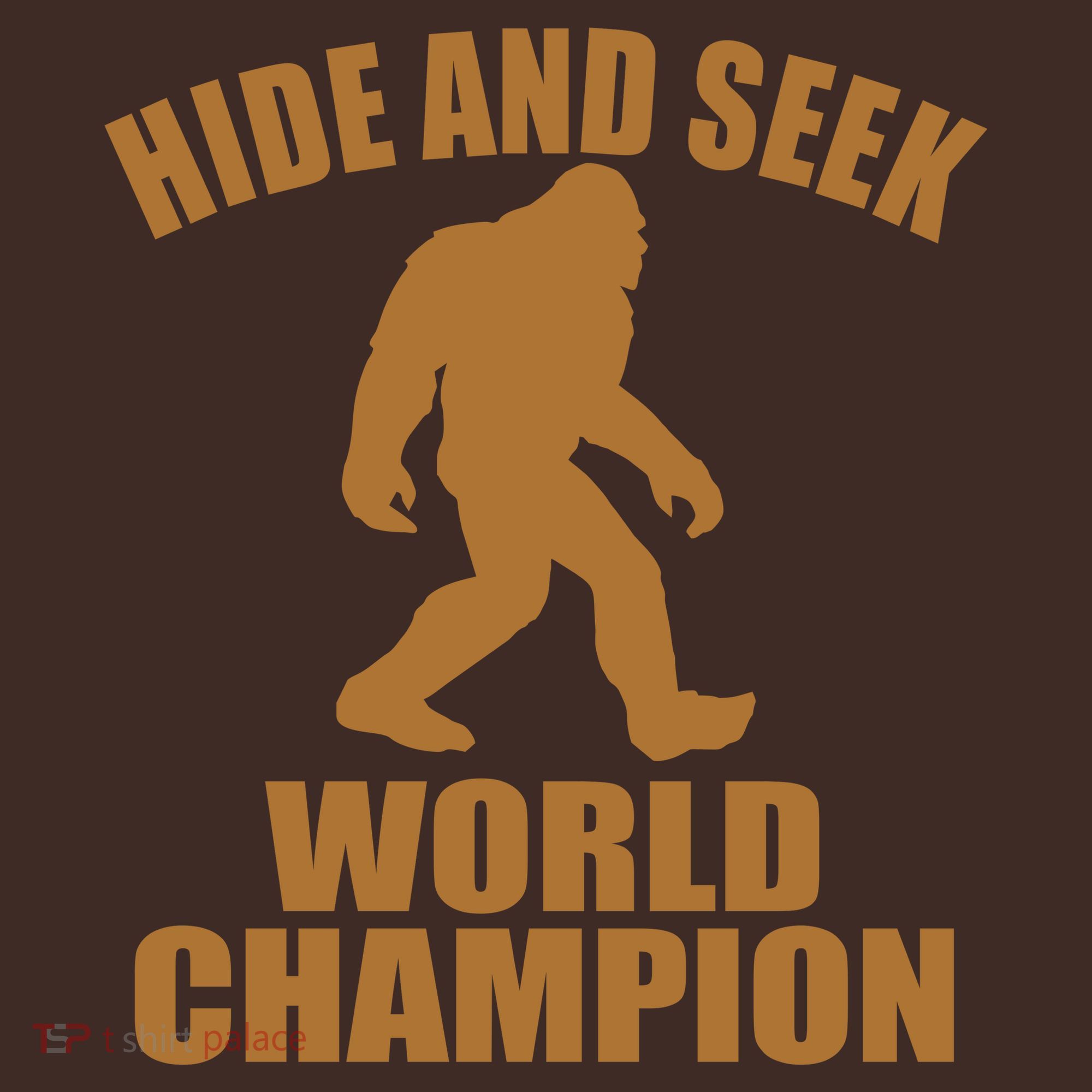 Bigfoot Hide And Seek World Champion Kids Hoodie