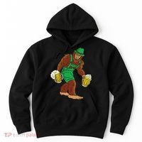 Bigfoot in Lederhosen Oktoberfest Beer Hoodie thumb 0