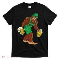 Bigfoot in Lederhosen Oktoberfest Beer T-Shirt thumb 0