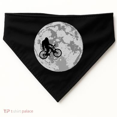 Bigfoot In The Moon Sasquatch USA-Made Doggie Bandana