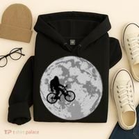 Bigfoot In The Moon Sasquatch Hoodie thumb 4