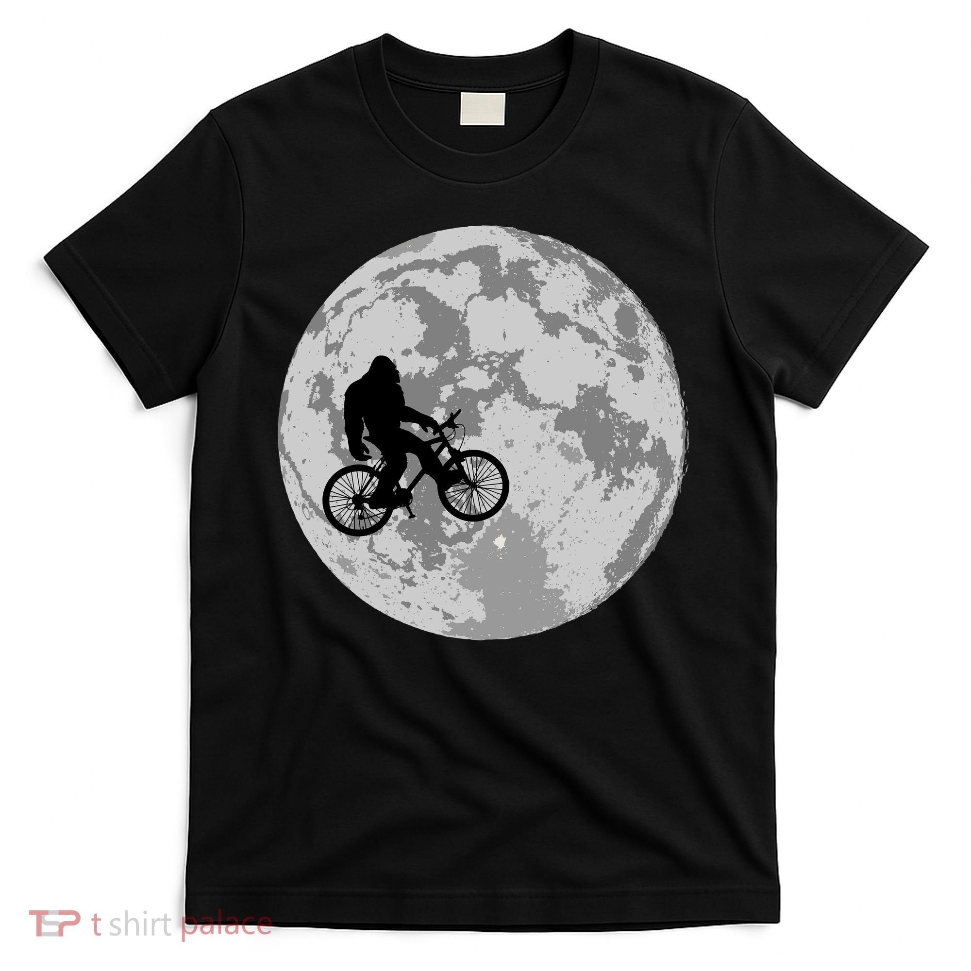 Bigfoot In The Moon Sasquatch T-Shirt