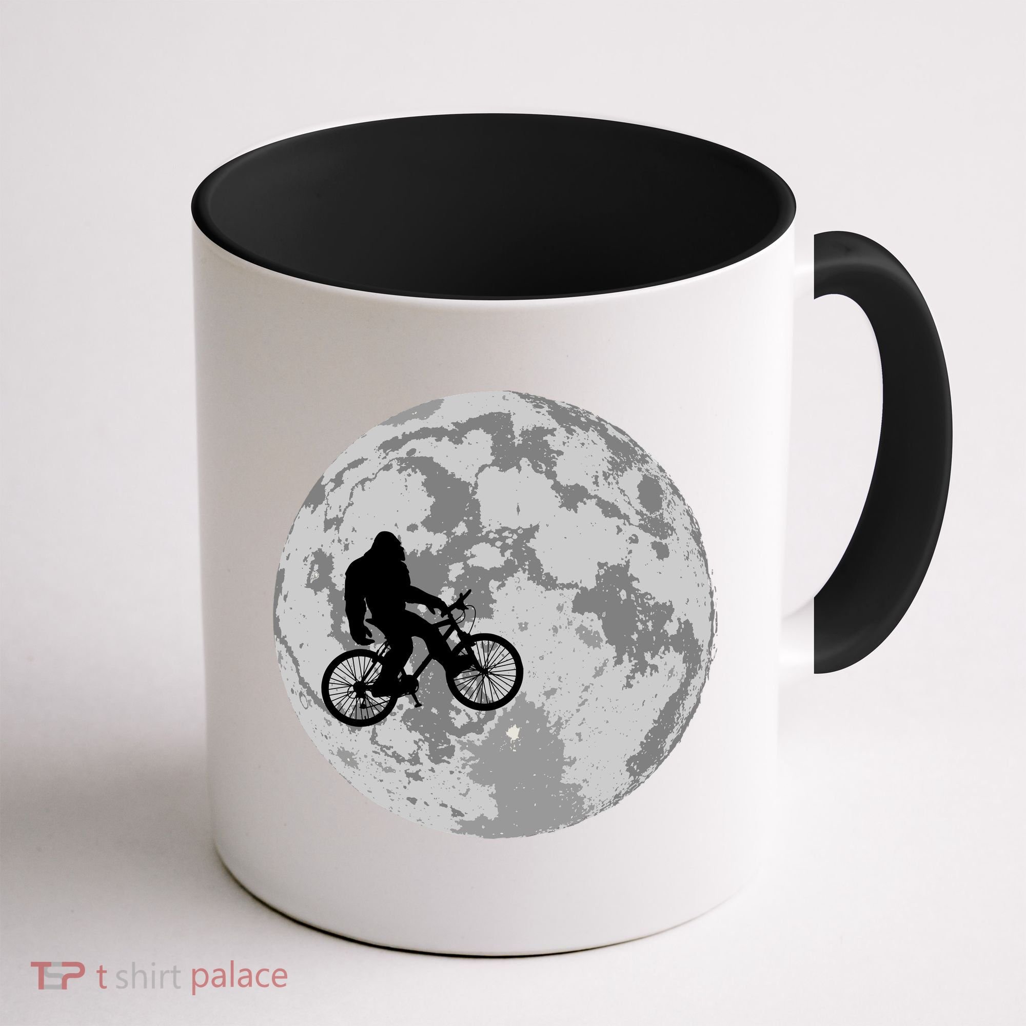 Bigfoot In The Moon Sasquatch Coffee Mug