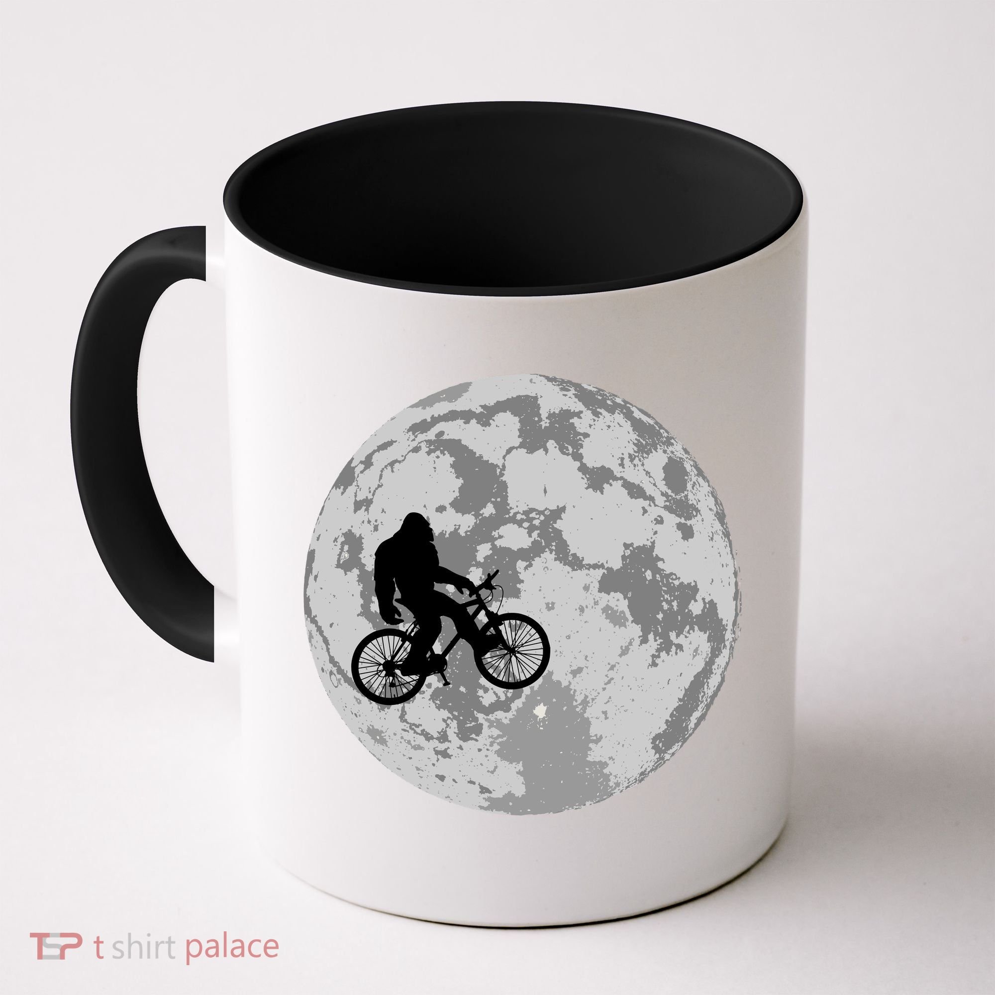 Bigfoot In The Moon Sasquatch Coffee Mug