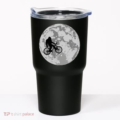 Bigfoot In The Moon Sasquatch Tumbler