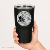 Bigfoot In The Moon Sasquatch Tumbler thumb 2