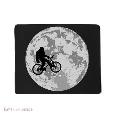 Bigfoot In The Moon Sasquatch Mousepad