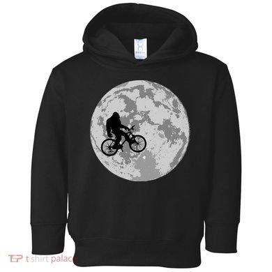 Bigfoot In The Moon Sasquatch Toddler Hoodie