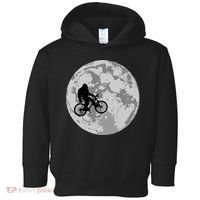 Bigfoot In The Moon Sasquatch Toddler Hoodie thumb 0