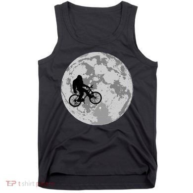 Bigfoot In The Moon Sasquatch Tank Top