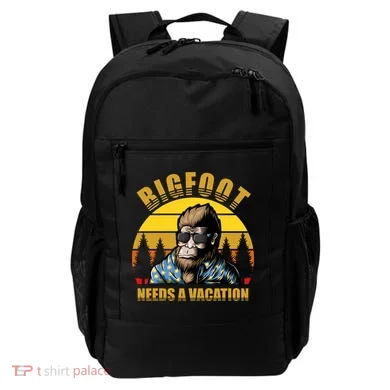 Bigfoot Needs A Vacation Backpack