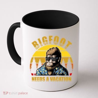 Bigfoot Needs A Vacation Coffee Mug