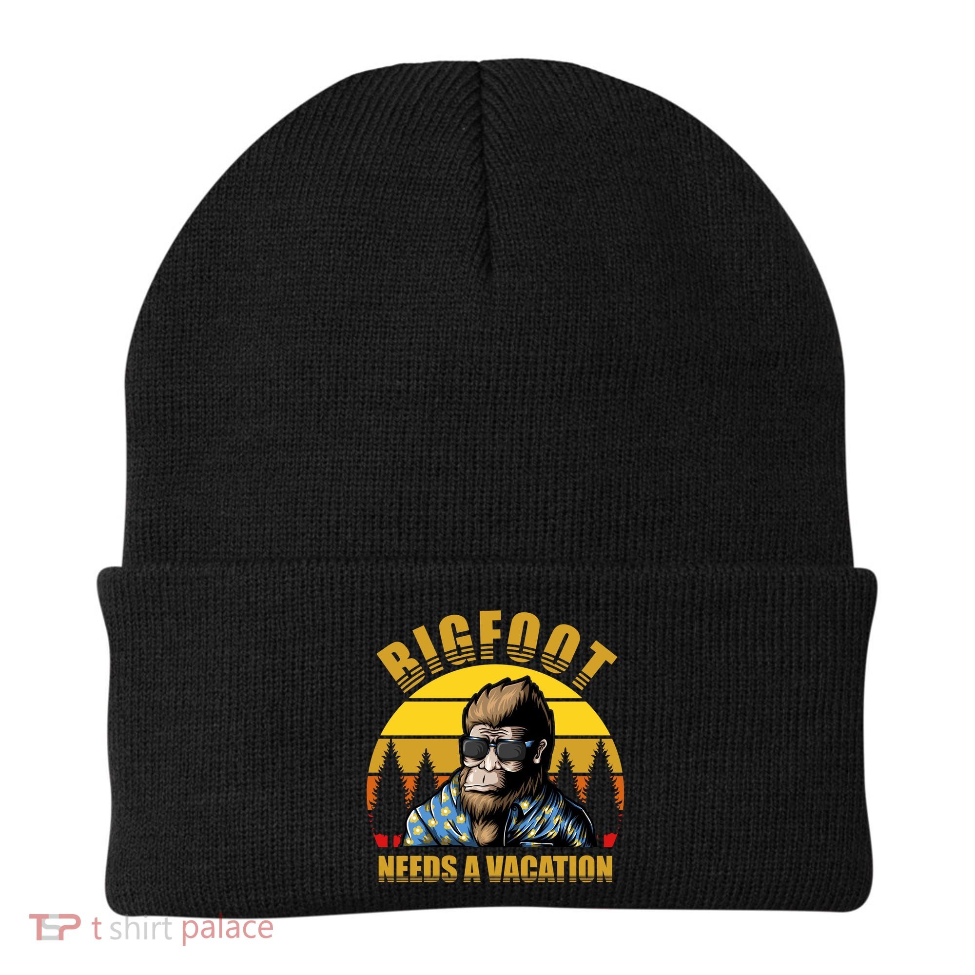 Bigfoot Needs A Vacation Beanie