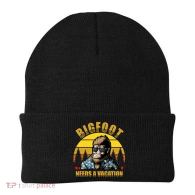Bigfoot Needs A Vacation Beanie