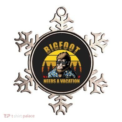 Bigfoot Needs A Vacation Ornament