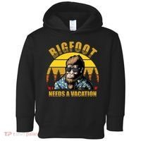 Bigfoot Needs A Vacation Toddler Hoodie thumb 0