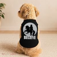 Bigfoot Riding Unicorn Believe Doggie Tank thumb 2