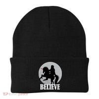 Bigfoot Riding Unicorn Believe Beanie thumb 0