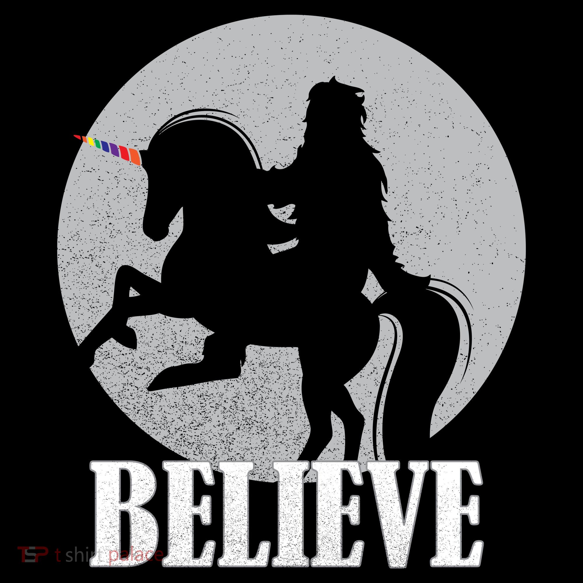 Bigfoot Riding Unicorn Believe Baby Bodysuit