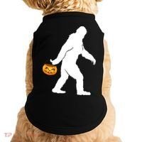Bigfoot Sasquatch Halloween Pumpkin Doggie Tank thumb 0