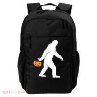 Bigfoot Sasquatch Halloween Pumpkin Backpack thumb 0
