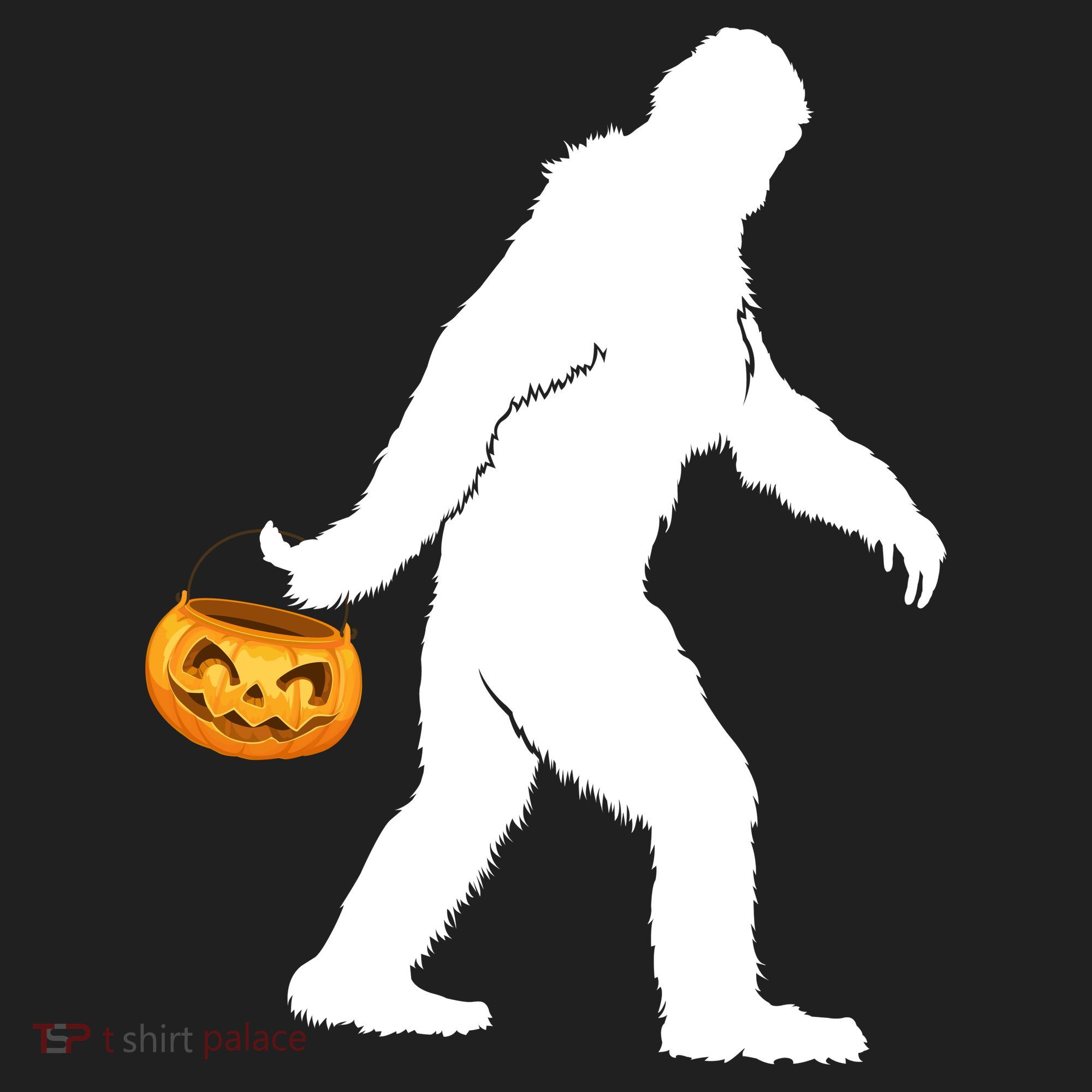 Bigfoot Sasquatch Halloween Pumpkin Tumbler