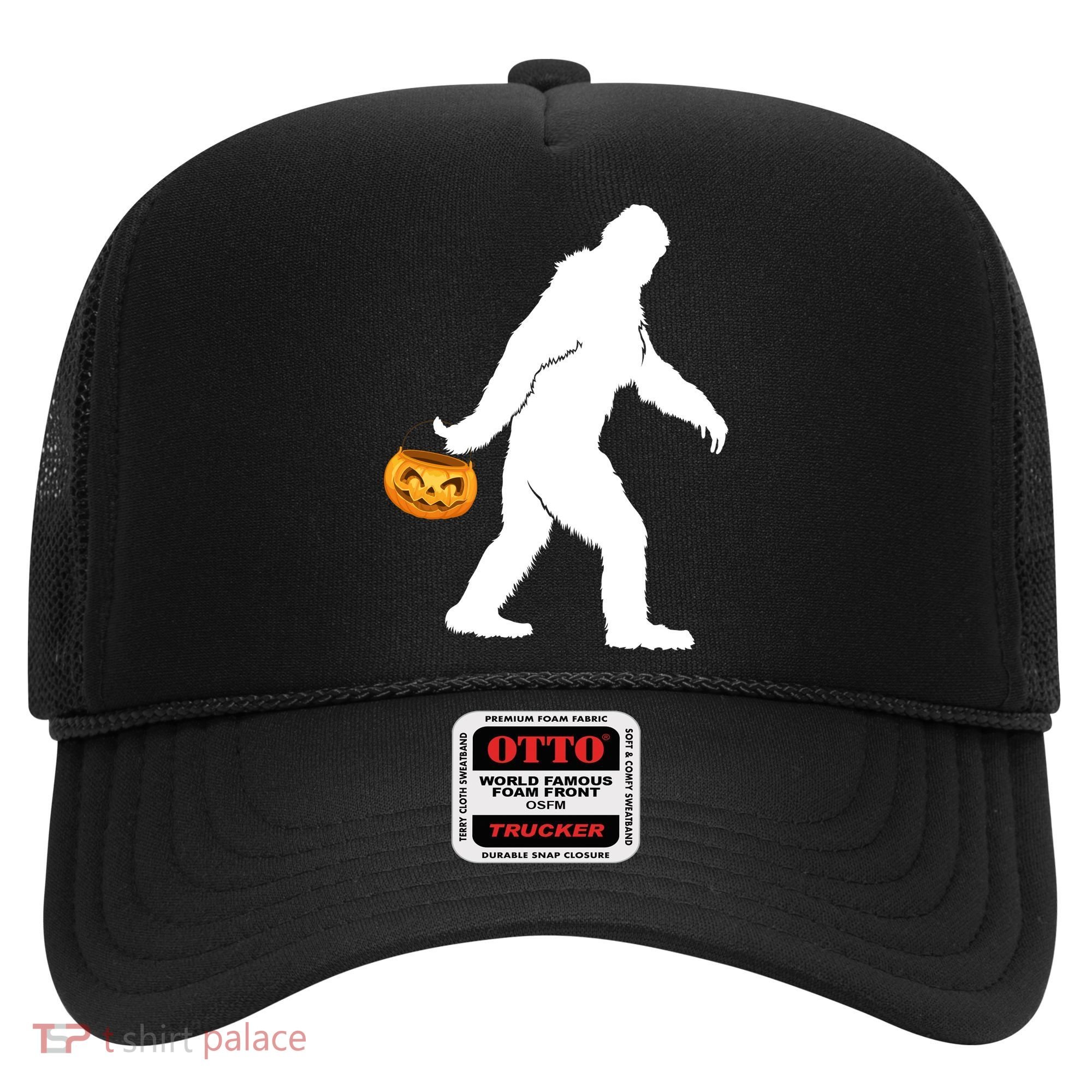 Bigfoot Sasquatch Halloween Pumpkin Hat