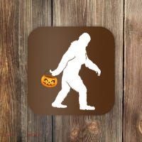 Bigfoot Sasquatch Halloween Pumpkin Coaster thumb 0