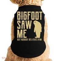 Bigfoot Saw Me But Nobody Believes Him Doggie Tank thumb 0