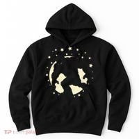 Bigfoot Silhouette Moon Stars Hoodie thumb 0