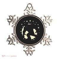 Bigfoot Silhouette Moon Stars Ornament thumb 0