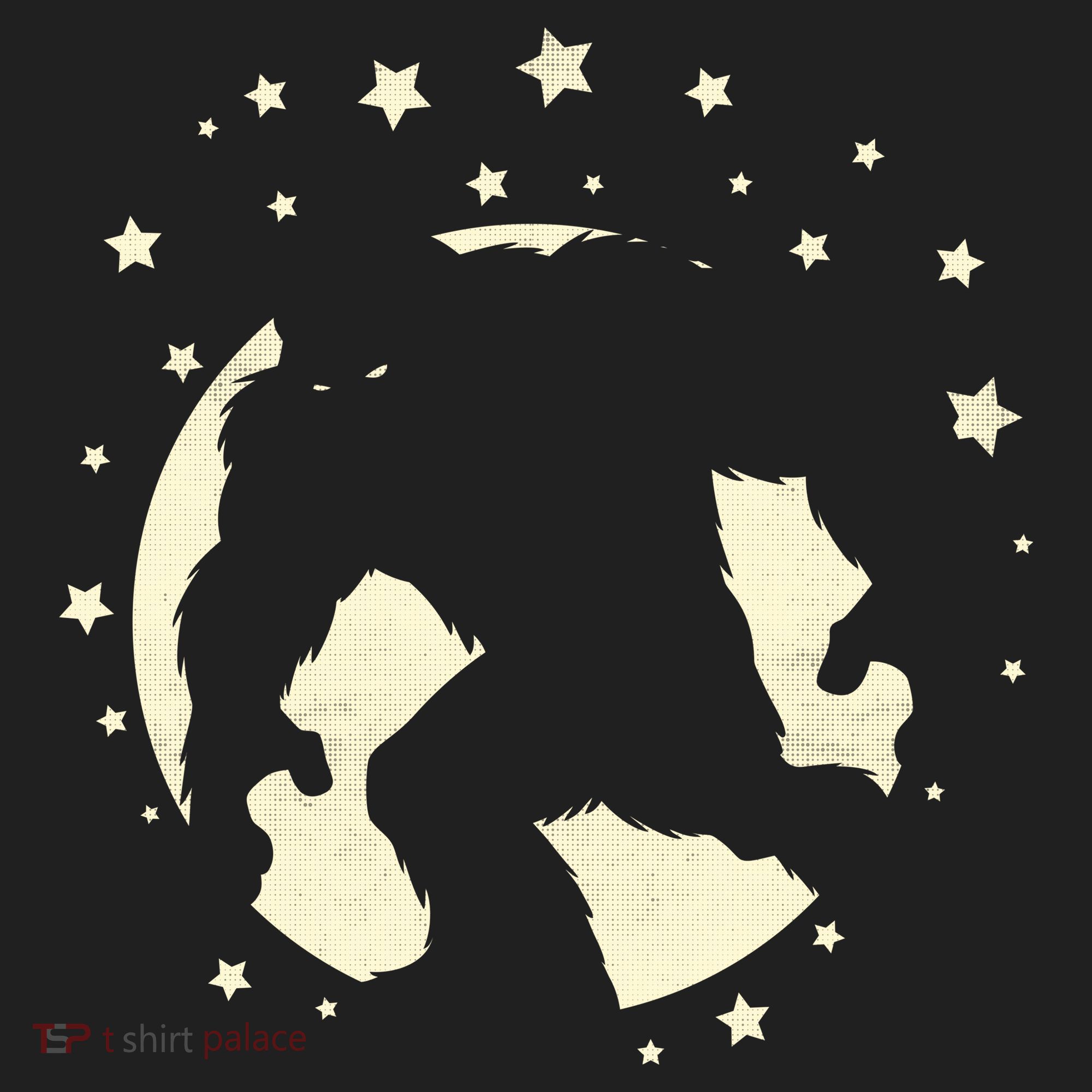 Bigfoot Silhouette Moon Stars Hat