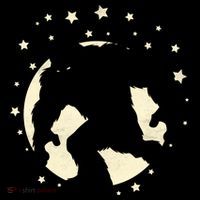 Bigfoot Silhouette Moon Stars Kids Sweatshirt thumb 2