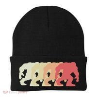 Bigfoot Silhouette Retro Sasquatch Beanie thumb 0